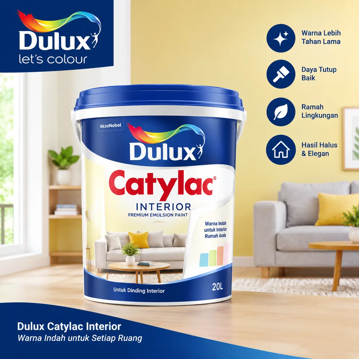 Dulux Catylac Interior 25KG - Image 2